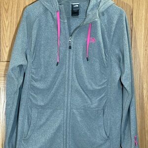 The North Face Women's Gray and Pink Jacket